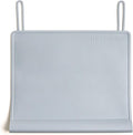 The Table Tyke Silicone Placemats for Toddlers with Patented Edge Bumper | Kids Placemats Non Slip Travel Ready | Baby Placemat BPA Free for Restaurant Dining Table | Slate Grey
