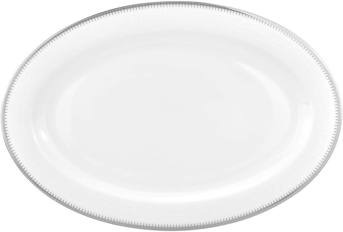 Euro Porcelain 57-pc Banquet Dinnerware Set, Luxury Bone China Tableware, Service for 8