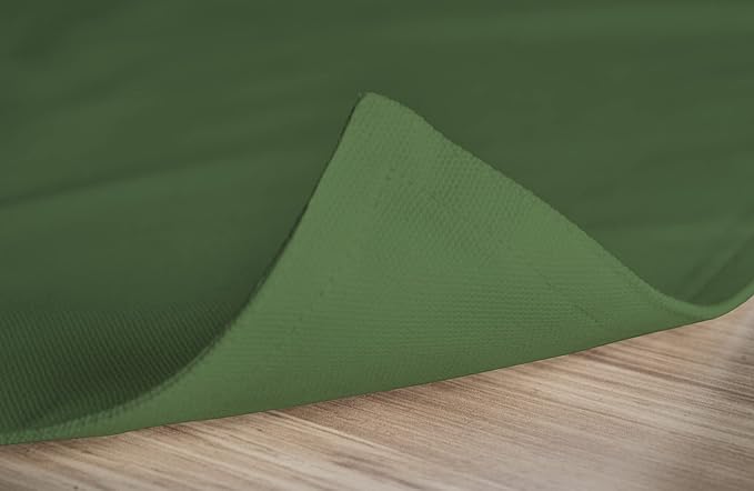 Calicot Placemats Set of 6 100% Cotton Washable Cloth Place Mats, Reusable Table Mats for Spring/Summer & Thanksgiving Christmas Decorations Kitchen Dining Party Wedding (Juniper Green, 13" x 19")