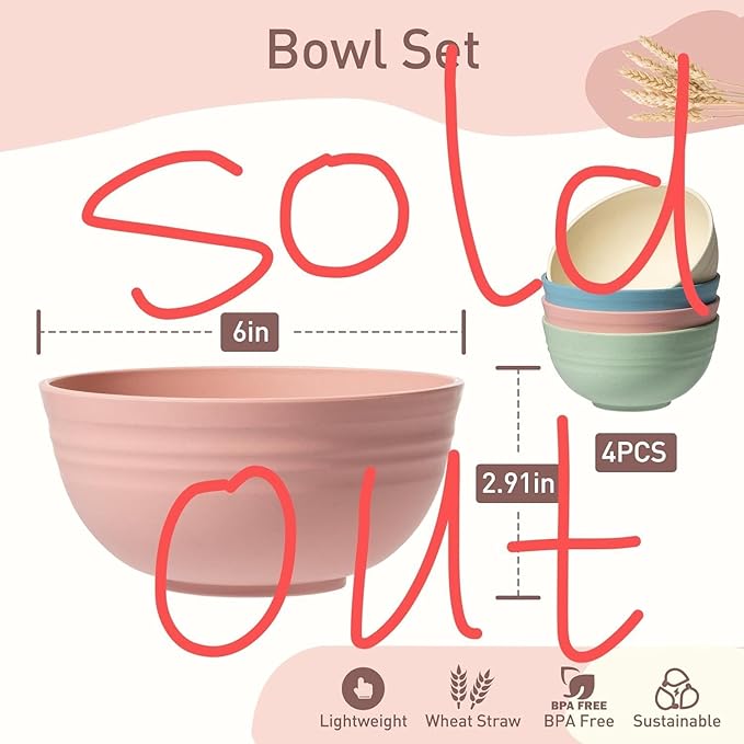 Greenual Salad Bowls Wooden Salad Bowl Set Large Bowls for Serving, Handmade with Serving Utensils Olive Green