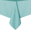 sancua Rectangle Tablecloth - 60 x 102 Inch - Stain and Wrinkle Resistant Washable Polyester Table Cloth, Decorative Fabric Table Cover for Dining Tables, Buffet Parties and Camping, Turquoise