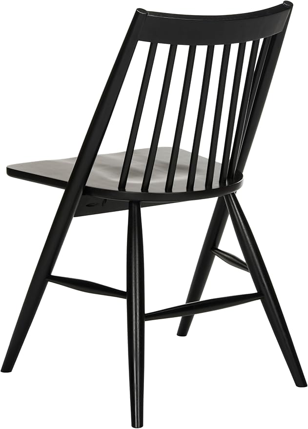 Safavieh Home Collection Wren Black 19-inch Spindle Dining Chair (Set of 2)