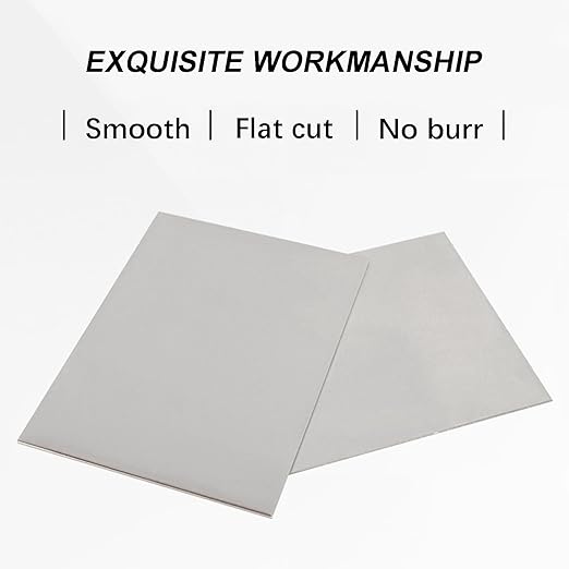 TEN-HIGH 2 Pack 16 Gague Mild Steel Sheet Metal Plate 12 x 20 Inch Cold Rolled Steel Plate for Professional Industrial Use and DIY Projects - Smooth Surface, Easy to Form and Weld