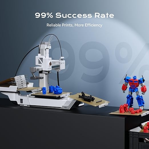 Chitu Systems PlateCycler C1M for Bambu Lab A1 Mini, Automatic Build Plate Changer, Includes 4 Hook Textured PEI Plates, Non-Stop Batch Printing System, Secure & Hands-Free