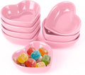 8PCS Heart Shaped Bowl Heart Bowl For Candy Lovers, Office Desk Decor, Home Snack Display, Valentine'S Day, Wedding Celebrations, Birthday Parties,Family Kitchen Use