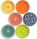 Annovero Salad Plates, 8.5 Inch, Microwave & Dishwasher Safe, Set for 6 by Annovero