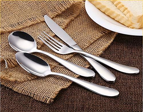 VANRA 4-Piece Children Spoons Stainless Steel Kids Dinner Spoons Child Silver Cutlery Set 5.6-inch (4 spoons) - Image 6
