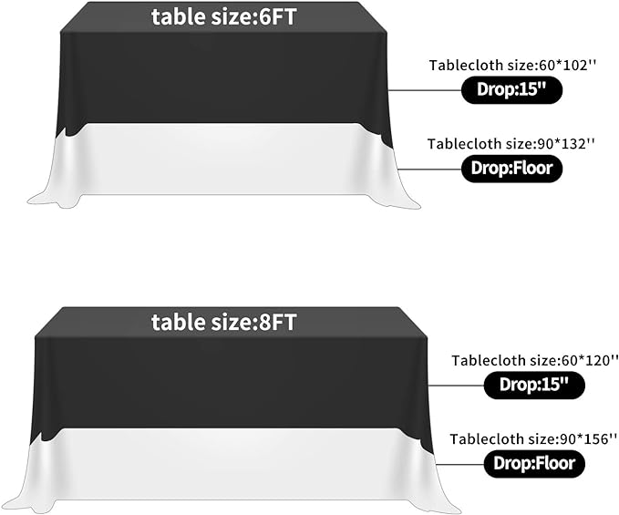 Fokitut 2 Pack Waterproof Rectangle Tablecloth, 60x120 Inch,Stain Resistant and Wrinkle Polyester Table Cloth, Fabric Table Cover for Kitchen Dining, Wedding, Party, Holiday Dinner-Yellow