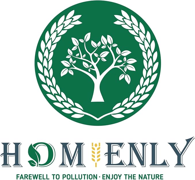 Homienly Flat Dinner Plates Set of 8 Alternative to Plastic Plates Microwave and Dishwasher Safe Wheat Straw Plates for Kitchen Unbreakable Plates for Camping, Salad(Blue, 10 inch)