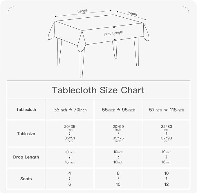 BALCONY & FALCON Gingham Table Cloth Rectangle – Reversible Water-Resistant Cotton Checkered Tablecloth for Valentine，Outdoor Picnic, Camping, Kitchen, Party Decor (Pink White, 57x118 Inch)