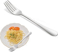 8-Piece 6.7 Inch Salad Forks Set,Durable Dishwasher Safe Stainless Steel Dessert Forks,Silverware Fork,Flatware Fork For Home Kitchen