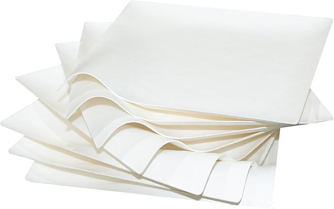 800ct Small 5.9'' Square White Sugarcane Mini Appetizer Plates | Compostable & Eco-Friendly Disposable Plates | Mini Plates for Desserts, Appetizers & Cocktails | Ideal for Parties, Buffets | CMJJ