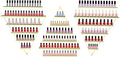 Wall-Mounted Nail Polish Display Racks, Triangle Display Racks, Cosmetics-Display-Shelves, Perfume Wall Shelf Essential Oil Organizers for Home Spa Nail Salon Shop