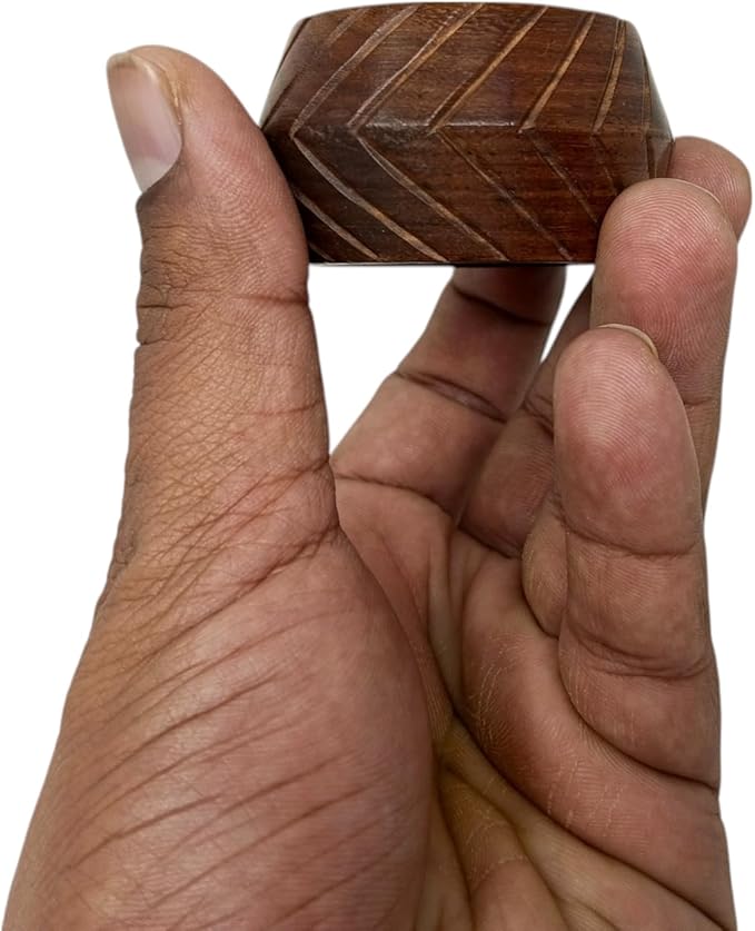 Wooden Napkin Rings Handcrafted Natural Wood Napkin Rings Decorations Christmas Ornaments Best for for Table Décor, Dinner Party, Wedding Party, Dining Parties, Table Decoration (8)