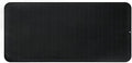 Silicone Dish Drying Mat for Multiple Usage,Easy clean,Eco-friendly,Heat-resistant Silicone Mat for Kitchen Counter or Sink,Refrigerator or Drawer Liner Black 5XL 36inches x 18inches