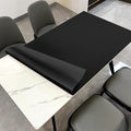 Table Pad for Dining Room Table - Can Be Used On Both Sides Waterproof and Easy to Clean Good Flatness Used for Dining Table(Black+Black 44x72)