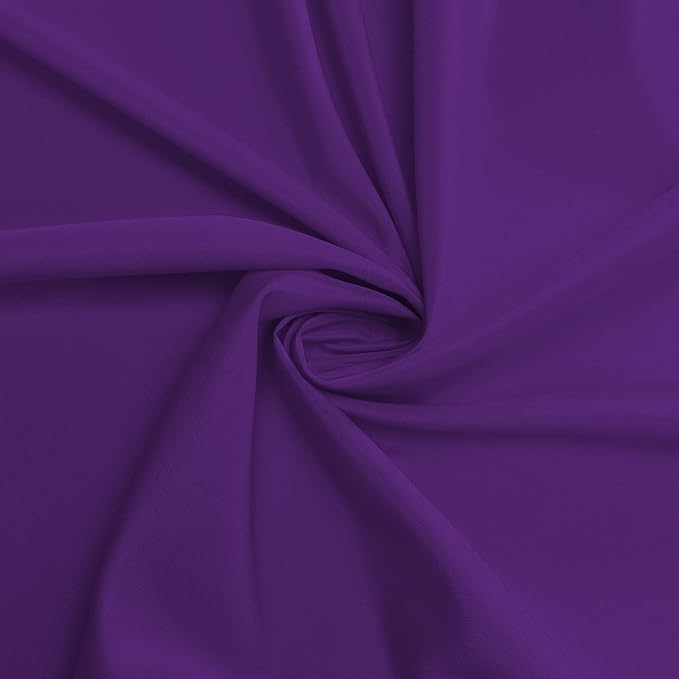 sancua Rectangle Tablecloth - 70 x 108 Inch - Stain and Wrinkle Resistant Washable Polyester Table Cloth, Decorative Fabric Table Cover for Dining Tables, Buffet Parties and Camping, Purple