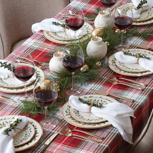 Lenox 883430 Holiday 3-Piece Place Setting, Christmas Set, Hosting, Red & Green - Image 3