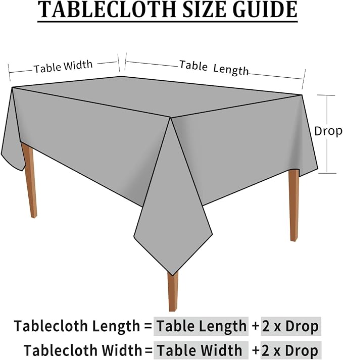 Smiry Rectangle Table Cloth, Waterproof Heavy Duty Vinyl Tablecloths, Wipeable Washable Table Cover for Kitchen and Dining Room (Brown, 60" X 84")