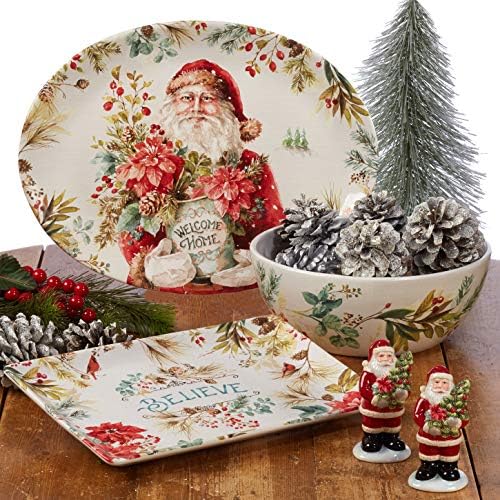 Certified International Christmas Story 6" Canape/Luncheon Plates, Set of 4 (Pack of 2) - Image 5