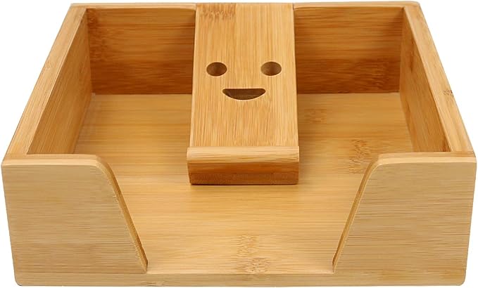 HTB Napkin Holder for Table, Napkin Organizer for Kitchen, Paper Napkin Holder Flat Napkin Basket