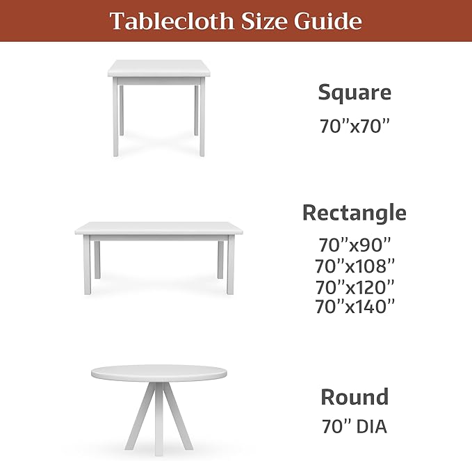 Maison d'Hermine Premium Table Cloth Round Table 100% Cotton 70 Inches Tablecloth Reusable Decorative Everyday Use for Dining Room, Farmhouse, Home, Party, Festive & Wedding - Luberon