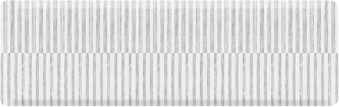 House of Noa Nama Standing Mat – Anti-Fatigue Cushioned Kitchen Mats for Floor | Ergonomic Bounce-Back Foam Kitchen Mats | Anti-Fatigue Mats for Kitchen & Standing |Reese Ash | 22" x 72"