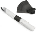 Huron Paper Napkin Bands, Self-Sealing Ring, 1 1/2" x 4 1/4" Black (2500 pcs)
