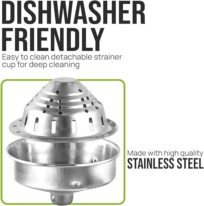 Zulay Kitchen Cast Iron Juicer - Easy-to-Clean Heavy-Duty Manual Juicer, Professional Citrus Juicer - Stainless Steel Lemon Squeezer - Manual Citrus Press & Orange Squeezer - Orange Juicer – Navy