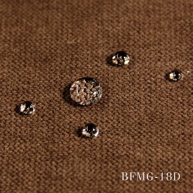 BALCONY & FALCON Rectangle Tablecloth Washable Wrinkle Resistant and Water Proof Table Cloth Decorative Linen Fabric Tablecloths for Dining Parties Kitchen Wedding and Outdoor Use (Brown, 55x95)
