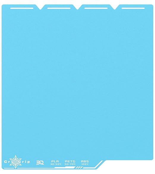 BIQU Cryogrip Pro Frostbite Cold Build Plate Compatible with Snapmaker U1 3D Printer 276x301MM Panda Build Plate Double-Sided Upgrade Room Temperature Print Removable Surface Platform
