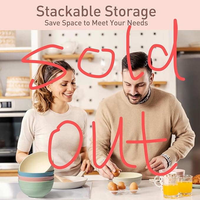 Greenual Salad Bowls Wooden Salad Bowl Set Large Bowls for Serving, Handmade with Serving Utensils Olive Green