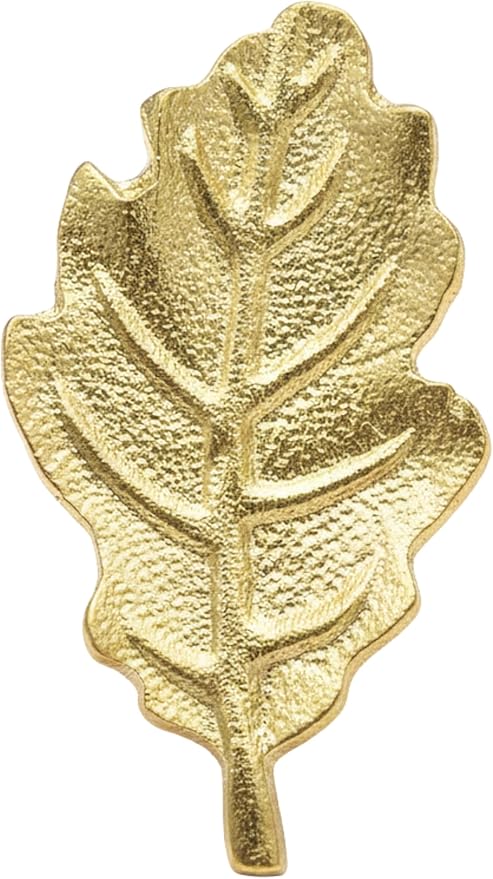 CLEENTABLE Metal Napkin Rings Set of 12, Metal Napkin Holder Cuffs for Dinner Table Décor, Thanksgiving Leaf Farmhouse Modern Serviette Rings for Christmas, Weddings, Receptions, (Gold)