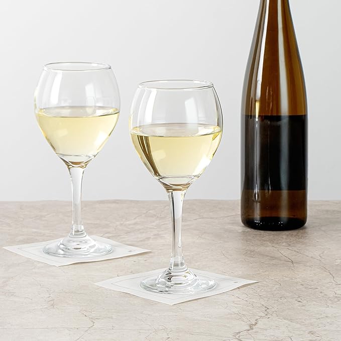 Restaurantware-Vetri 13.5 Ounce All Purpose Wine Glasses, 6 Dishwashable Red And White Wine Glasses - No Lead, Durable, Clear Glass Long Stemware, For Home Or Restaurant, Serve Merlot Or Bordeaux