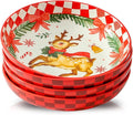 glowworm Pasta Bowls, 38 Oz Ceramic Salad Bowls Set of 4, Serving Bowls for Ramen, Fruit, Dishwasher & Microwave Safe