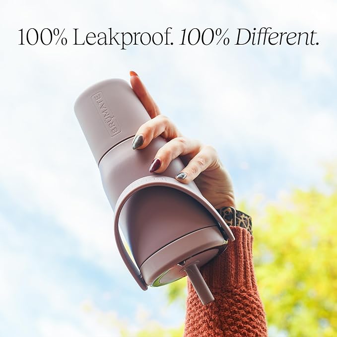 BrüMate Resa 25oz 100% Leakproof Travel Tumbler w/Handle & Straw | Flexible SoftSip Straw | Silicone Sleeve for Durability | Stainless Steel | Cup Holder & Travel Friendly Water Bottle (Prickly Pear)