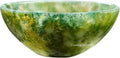 Moss Agate Crystal Bowl - 2 Inch Decorative Bowls for Room and Home Decor - Gemstone Healing Crystals for Elegant Display, Positive Energy Balance and Gift