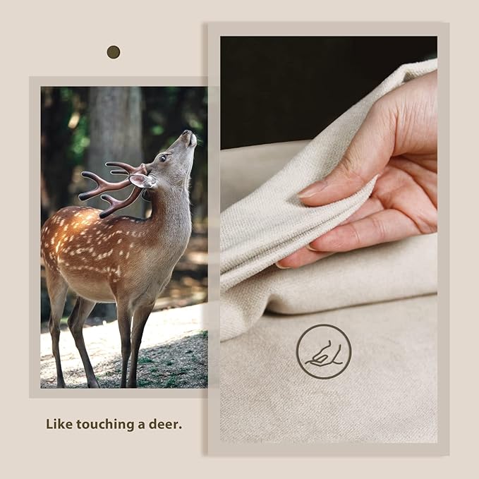 BALCONY & FALCON Rectangle Tablecloth Washable Wrinkle Resistant and Water Proof Table Cloth Decorative Linen Fabric Tablecloths for Dining Parties Kitchen Wedding and Outdoor Use (Beige, 57x118)