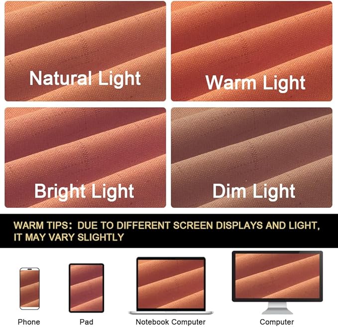 PrinceDeco Blackout Curtains 100% Blackout Curtains for Bedroom Anti-Rust Grommet Thermal Insulated Curtains for Living Room Room Darkening Drapes for Nursery, Set of 2, 52" W x 63" L,Orange