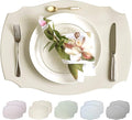 Rommy & Co. Premium Silicone Placemats, Set of 2 (French Canvas)