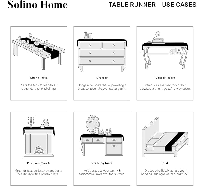 Solino Home Linen Chambray Yellow Table Runner 90 Inches Long - Athena, 100% Pure Linen 14 x 90 Inch Table Runner for Spring, Easter