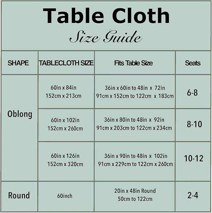 6 Pack White Table Cloth 60 x 102 Inch Polyester tablecloths for 6 Foot Rectangle Tables, Stain and Wrinkle Resistant Washable Fabric White Table Covers for Parties, Wedding, Banquet, Dining