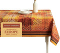 Maison d' Hermine Table Cloth Square Table 100% Cotton 60 x 60 Inches Fall Tablecloth Reusable Everyday Use for Thanksgiving Christmas Decorations Dining Farmhouse Party (Thanksgiving Tartan)