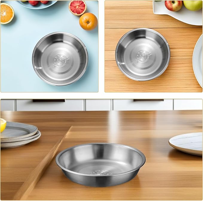 Stainless Steel Soup Bowl Matte Finish Multipurpose Kitchen Basin for Home Use Smooth Rounded Edges Mixing and Serving Bowl for Fruits Vegetables Rice and Steaming