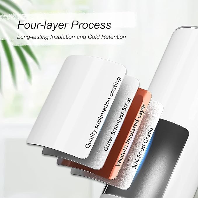 25 Pack Sublimation Tumblers Blank 20 oz Straight Skinny Tumbler with Stainless Steel Straws Rubber Bottom Individually Boxed Sublimation Cups Wholesale Blank White for DIY Craft