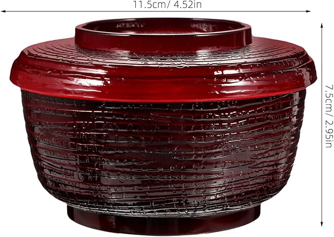 Luxshiny Japanese Bowl Minimalist Design for Rice and Soup Smooth Finish for Home Dining Cultural Aesthetics Polished Craftsmanship for Snacks and Instant Noodles