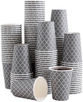 Lamosi Coffee Cups 12 oz 180 Pack, Disposable Paper Coffee Cups, Disposable Cups,12 oz Hot Cup,12oz Paper Insulated Cup for Cold Hot Drinks (No Lids)