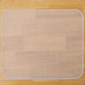 Silicone Dish Drying Mat for Multiple Usage,Easy clean,Eco-friendly,Heat-resistant Silicone Mat for Kitchen Counter or Sink,Refrigerator or Drawer Liner Translucent XL 18 inches x 16 inches