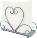 Metal Table Napkin Holder Freestanding Tissue Dispenser (Turquoise)