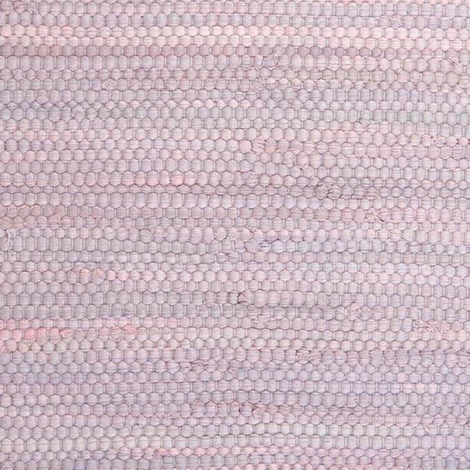PILLOWPIA Handcrafted Chindi Placemat – 100% Cotton, Handwoven Boho Table Décor, Eco-Friendly Farmhouse Kitchen & Dining Table Mat, Rustic Washable Table Setting Accessory – Lilac